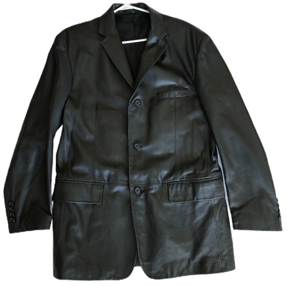 Alfani Genuine Leather Men’s Blazer 40R